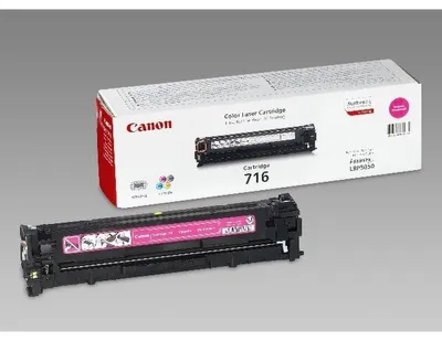 Produktbild von Canon Toner 716, 1500 Seiten, Magenta, 1 Stück(e)