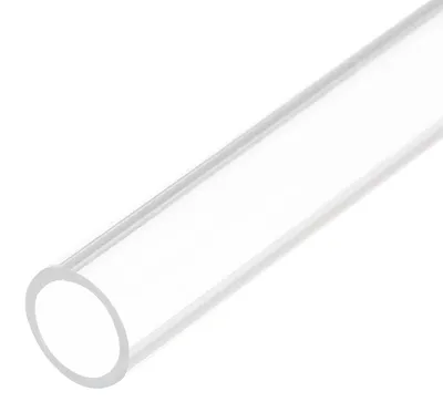 Acrylröhre transparent, 8 mm ID x 10 mm AD, 150 mm