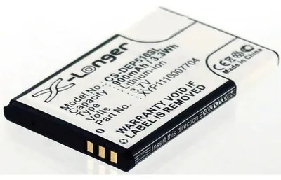 Produktbild von Akku für Doro PhoneEasy 506 Li-Ion 3,7 Volt 600 mAh schwarz.