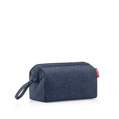 Obrázok produktu pre reisenthel toaletná taška Cestovná kozmetická taška Herringbone Dark Blue dark blue