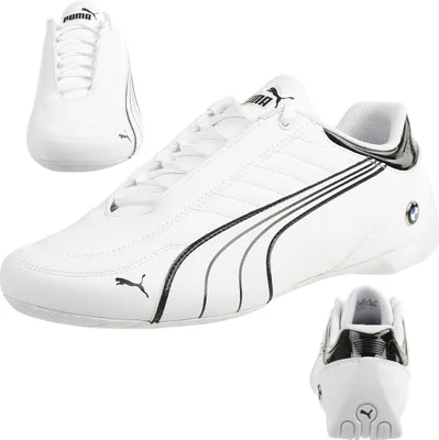 Produktbild von Puma Herren BMW MMS Future Kart Cat Sneaker Weiss 306469, Schuhgröße:42.5 EU
