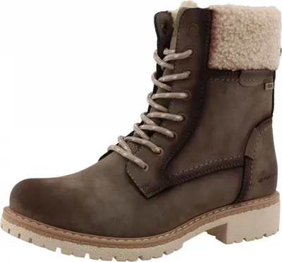 Produktbild von Tom Tailor Schnürstiefel Beige