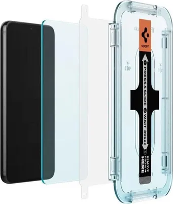 Obrázek produktu pro Spingen ochranná fólie na displej Samsung Galaxy S22 Plus z tvrzeného skla Glas.Tr "Ez Fit", 2 balení