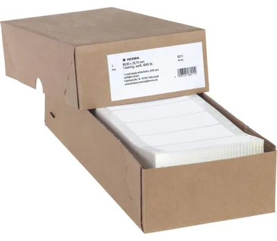 Immagine prodotto di HERMA Computeretiketten weiß 88,9x35,7   mm Papier  4000 St.