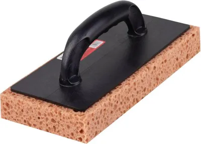 Produktbild von Glättkelle Strend Pro Premium BRAVO Black, 270x130 mm, 40 mm, Hydroschwamm