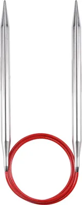 Produktbild von Rundstricknadel RED LACE Edelstahl 7,50 mm 60 cm