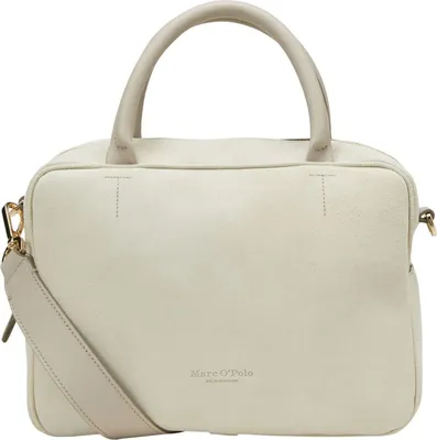 Produktbild von Marc O'Polo Leder Handtasche Umhängetasche Tuja Hand Bag Stone Grey hellgrau