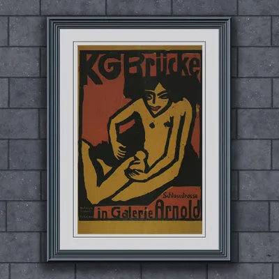 Produktbild von Klassisches Wandposter - Ausstellungsgalerie Arnold - A1 (59,5 cm x 84 cm)