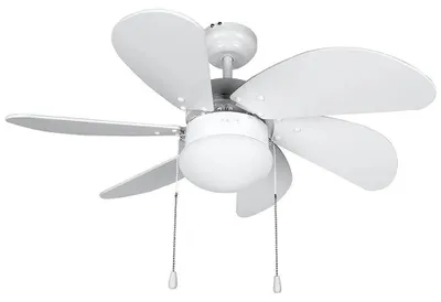 Zdjęcie produktu dla Orbegozo CP-15076 N, Wentylator domowy z łopatkami, Biały, Sufit, 80 cm, 50 W, 230 V, 50 Hz