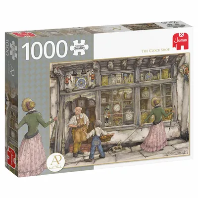 Produktbild von Premium Collection Der Uhrenladen - 1000 Teile, 1000 Stück(e), Geschichte, 12 Jahr(e)