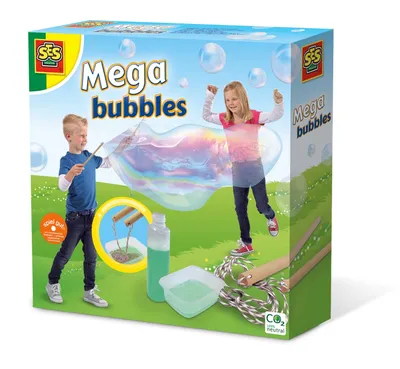Produktbild von SES Riesen Seifenblasen Set Mega Bubbles 200ml