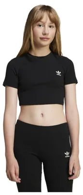 Zdjęcie produktu dla Adidas – dziecięca koszulka z krótkim rękawem Rib Cropred Tee 152