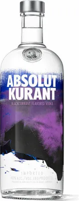 Image de Absolut Kurant Vodka 1L (40% Vol.)