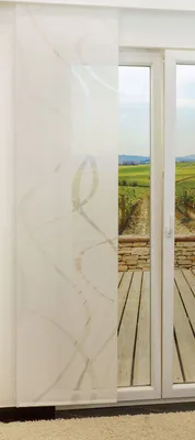 Produktbild von Schiebegardine von Lysel - Coloma transparent in den Maßen 245 cm x 60 cm