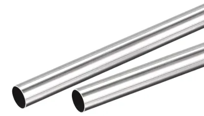 2 Edelstahl-Rohre 304, 8 mm Ø, 300 mm Länge