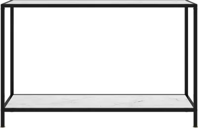 Produktbild von vidaXL Konsolentisch Weiß 120x35x75 cm Hartglas