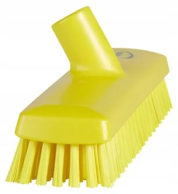Image de Brosse Vikan 70436, poils de dureté moyenne, 270 mm, couleur jaune