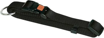 Produktbild von MIAMI Halsband, schwarz 10 mm, verstellbar 20 - 35 cm
