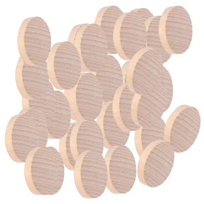Produktbild von 100 Stück blanke Holzscheiben – Holzhandwerk – DIY-Dekoration – handgefertigte Accessoires (3 cm)