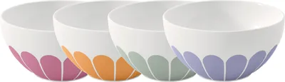 Produktbild von Villeroy & Boch Fleur Couleur Müslischalen-Set ø 14,1 cm 4-teilig