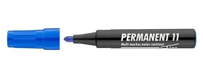 Obrázok produktu pre Permanentný popisovač, 1-3 mm, kužeľový hrot, ICO "Permanent 11", modrý