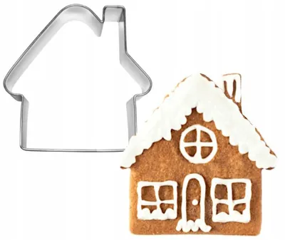 Produktbild von EkoForemki Ausstecher Haus 5 cm für Kekse & Lebkuchen