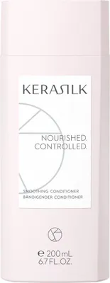 Produktbild von KERASILK 4021609850632, Frauen, Krauses Haar, Widerspenstiges Haar, Lockiges Haar, Alle Farben, Glättend, Weichmachend, 200 ml, Flasche