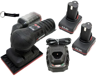Produktbild von PARKSIDE PERFORMANCE® 12 V Akku-Schwingschleifer PASSP 12-Li / inkl. 2 Akkus (4Ah) und Ladegerät (2,4A)