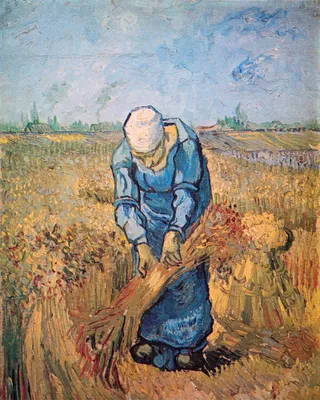 Obrázek produktu pro Vincent Van Gogh umělecký obraz tisk - Snop, 1889 (50 x 40 cm)