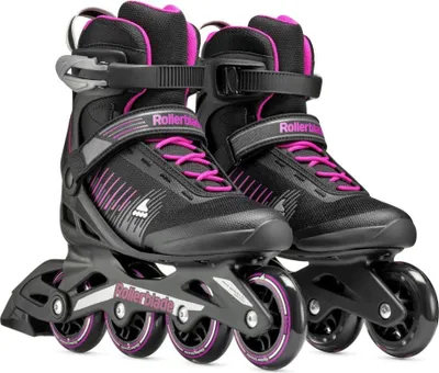 Zdjęcie produktu dla Rollerblade Zetrablade W Rolki damskie czarne fioletowe rozmiar 40,5