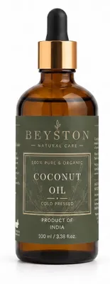 Zdjęcie produktu dla BEYSTON Olej Kokosowy 100 ml – do skóry i włosów, Obraz wygenerowany przez AI