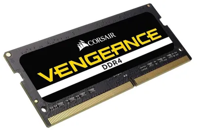 Zdjęcie produktu dla Corsair Vengeance 8GB DDR4 SODIMM 2400MHz, 8 GB, 1 x 8 GB, DDR4, 2400 MHz, 260-pin SO-DIMM, Czarny