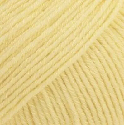 Immagine prodotto di Gocce di Cotone Merino Uni Colore 17 Vaniglia Filati per maglieria