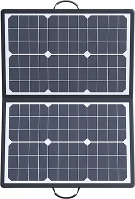 Obrázek produktu pro 40W solární panel Venkovní úložiště energie pro mobilní telefony Skládací vodotěsný s krytím IP67, s rukojetí pro přenášení a podpěrným držákem