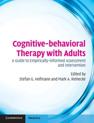 Produktbild von Cognitive-behavioral Therapy with Adults