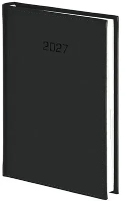 Productafbeelding van Kalendarz 2027 B5 dzienny Vivella czarny - praca zbiorowa