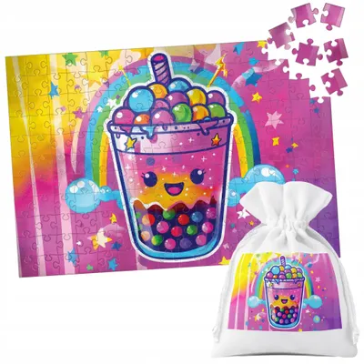 Produktbild von Puzzle Tradycyjne - Szejk Shake Tęcza Kubek - 252El