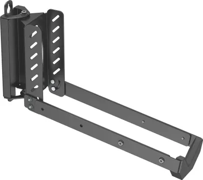 Image de Wiltec Range-vélo mural pivotant et télescopique – 118 x 307-340 x 438-625 mm – Capacité 35 kg – Ø de roue 406-737 mm – en Acier et Plastique – Rack à vélo, Support rangement