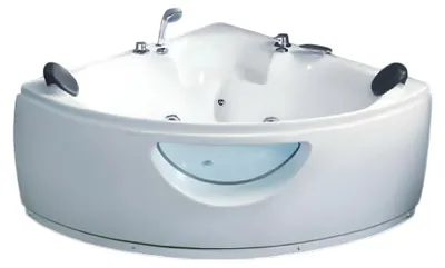 Obrázek produktu pro Whirlwanne Whirlpool Sprudelbad Blubberbad Hydromassagewanne Spa-Bad 150x150 cm