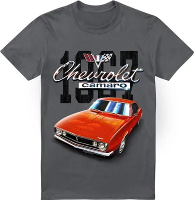 Obrázek produktu pro Chevrolet - Tričko "Classic Camaro" pro muže/dámy Uni TV20030 (XL) (Charcoal)