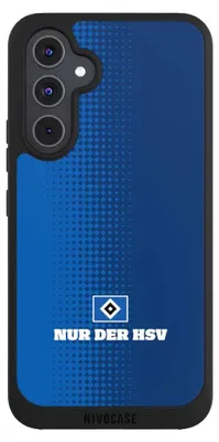 Produktbild von NIVOCASE Handyhülle für Samsung Galaxy A54 5G Hülle NIVOpure Case Schwarz HSV Logo Offizielles Lizenzprodukt