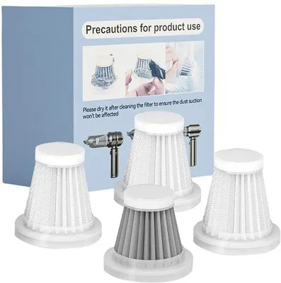 Productafbeelding van 4 HEPA Filters voor Handstofzuiger DiliDala