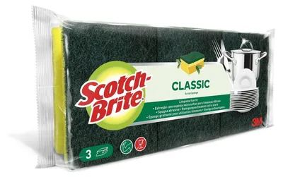 Obrázek produktu pro Scotch-Brite Classic Čistič hrnců CLNS3, balení po 3 kusech