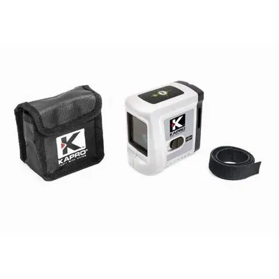 Produktbild von Kreuzlinienlaser Mini Grün 20m Reichweite 0,4 mm/m Genauigkeit Selbstnivellierend