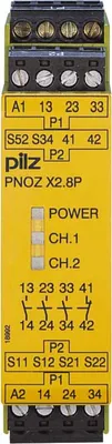 Produktbild von Pilz PNOZ X2.8P 24VACDC 3n/o 1n/c 777301 Sicherheitsschaltgerät