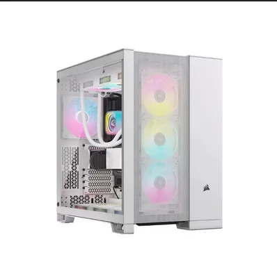 Image de Corsair CC-9011260-WW CORSAIR Geh Midi 6500D Airflow (Tempered Glass) White