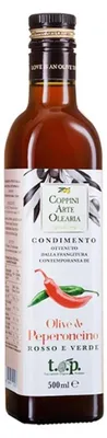 Produktbild von Exv. Olivenöl mit Chili 500 ml. - Coppini Arte Olearia