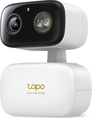 Immagine prodotto di Telecamera di sicurezza Tapo C236 Mini, con registrazione, risoluzione 3K 5MP, copertura a 360° per interni
