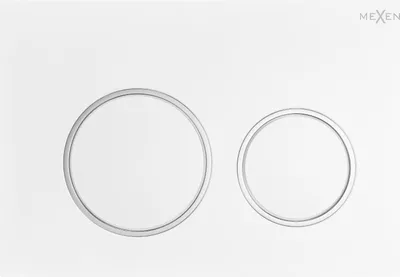 Immagine prodotto di Mexen Fenix 07 XS pulsante di scarico, bianco opaco - 600720