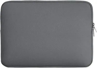 Image de Étui pour ordinateur portable - Housse de protection pour ordinateur portable - Protège votre ordinateur portable - Rembourré en EPE - 15 pouces - Gris
